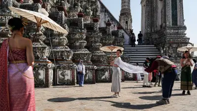 จีนแห่เที่ยวต่างประเทศช่วงตรุษจีนยาว 9 วัน ไทยกลับมาเป็นอันดับ 1 รัสเซียพุ่ง 100%