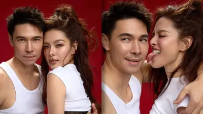 แมทธิว-ลีเดีย ถ่ายรูปฮอตพ่นไฟรับวาเลนไทน์ โซเชียลระเบิด