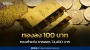 สมาคมค้าทองคำประกาศราคาทอง 12 ก.พ. ปรับลด 100 บาท พร้อมจับตาตลาดโลก