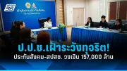รัฐบาลเดินหน้าแผนพัฒนาระบบขนส่งสาธารณะทั่วประเทศ ตั้งเป้าลดปัญหาจราจรและมลพิษ