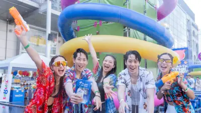 สงกรานต์ 2569 เซ็นทรัลเวิลด์คึกคัก จัดเต็มคอนเสิร์ตและสไลเดอร์ยักษ์ พร้อมแจกพิกัด 28 สาขาทั่วไทย