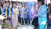 อนุทิน เปิดงานสงกรานต์พระประแดง สุดคึกคัก วัยรุ่นแซว รวยไม่ไหวแล้ว