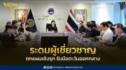 ศุภจี ระดมผู้เชี่ยวชาญเศรษฐกิจ-การค้า ถกมาตรการบรรเทาความเดือดร้อนประชาชน
