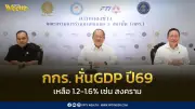 กกร. ปรับลดคาดการณ์ GDP ไทยปี 2569 เหลือ 1.2-1.6% หลังวิกฤตตะวันออกกลางกดดันเศรษฐกิจ