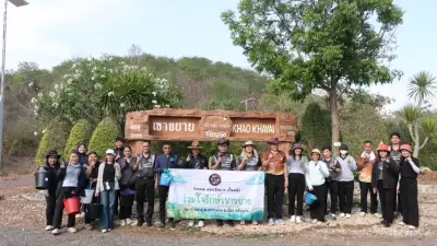 รวมพลังจิตอาสาร่วมพัฒนาเขาขยายชัยนาท ฟื้นฟูป่าไม้