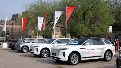 HONGQI E-HS9 รถยนต์ไฟฟ้าจีน 6,000 กม. สู่ไทย เปิดตัวหรู