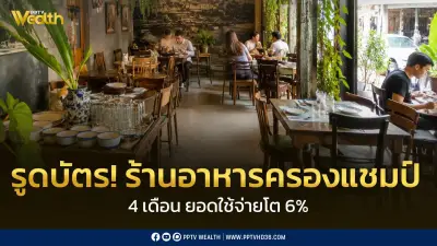 KTC เผยยอดใช้จ่ายร้านอาหารโต 6% สะท้อน Food Economy ยังแกร่ง