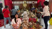 สาวอยุธยาแก้บนปู่ฤาษีพรหมเมศหลังถูกหวย 10 งวดติด เปิดเลขเด็ด 918