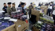 จับโกดังใหญ่ ยึดบุหรี่ไฟฟ้า 100 ล้าน ดีไซน์ใหม่ตบตาตำรวจ