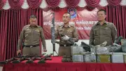 สกัดจับ 2 ผัวเมียเครือข่ายค้าอาวุธสงครามข้ามชาติ ยึดอาก้า-กระสุนเฉียดหมื่นนัด
