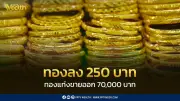ราคาทองวันนี้ 26 พ.ค. 2569 ปิดตลาดร่วง 250 บาท สมาคมค้าทองคำประกาศ