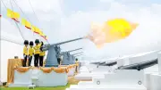 3 เหล่าทัพยิงสลุต 21 นัด ฉลองวันฉัตรมงคล ถวายพระพรชัยมงคล