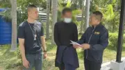 จับหนุ่มเมียวาดีลอบตัดไม้พะยูงกลางป่าสงวนแม่วงก์