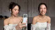 เปิดภาพล่าสุด เพลง ชนม์ทิดา ใส่ชุดเจ้าสาวสีขาว สวยปังออร่าจับ