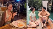 อาเล็กจัดเซอร์ไพรส์วันเกิดโบว์ก่อนวันเกิด หวานฉ่ำริมทะเล