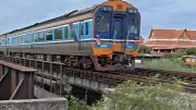 สลด! รถไฟชนคนดับ เหลือเพียงชิ้นส่วนขาขวา กู้ภัยเร่งค้นหาอวัยวะอื่น