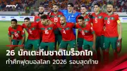 รมว.กีฬาลั่นพร้อมหนุนฟุตบอลไทยสู่ระดับโลก