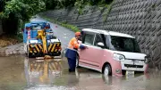 ญี่ปุ่นเผชิญฝนถล่ม พายุเมขลา-ฮีโกสจ่อขึ้นฝั่ง ยกเลิกเที่ยวบินนับร้อย