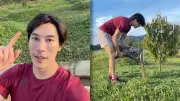 เคน ภูภูมิ ลุยดูแลสวนทุเรียน 200 ไร่ ใส่ปุ๋ยเองทุกต้น