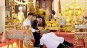 ในหลวง-ราชินี เสด็จฯ ทรงบำเพ็ญพระราชกุศลปัณรสมวารพระองค์ภา