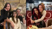 เป๊ก สัณณ์ชัย อวยพรวันเกิดลียา 17 ปี ธัญญ่า คอมเมนต์ซึ้งถึงลูกสาว
