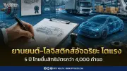 ไทยก้าวสู่ฮับโลจิสติกส์อัจฉริยะอาเซียน สิทธิบัตรยานยนต์โตแรง 4,000 คำขอใน 5 ปี