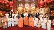 วัดมังกรกมลาวาสจัดงานบุปผาแห่งศรัทธาเฉลิมพระเกียรติสมเด็จพระสังฆราช99พรรษา