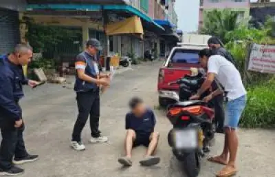 รวบ 2 นักทวงหนี้โหด ใช้อาวุธปืนข่มขู่ยิงชาวบ้านย่านมีนบุรี