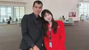 ยาว ลูกหยี ใส่สูทหล่อมาหาลูกสาวที่สนามบิน แฟนๆ ชมน้องแอมยิ่งโตยิ่งสวย